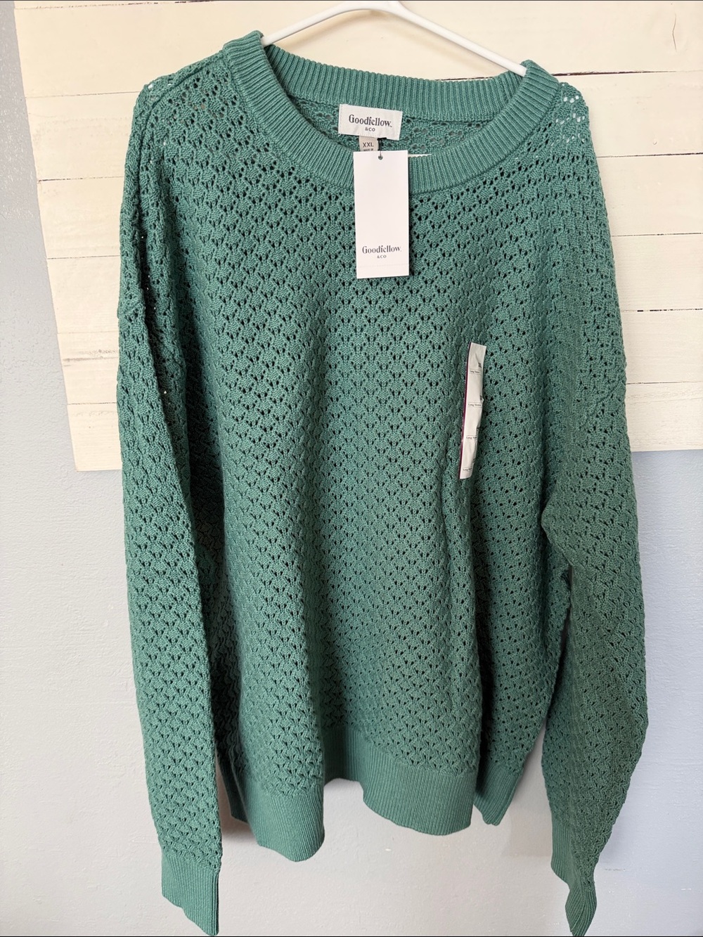 Goodfellow & Co Men’s Green Crewneck Sweater